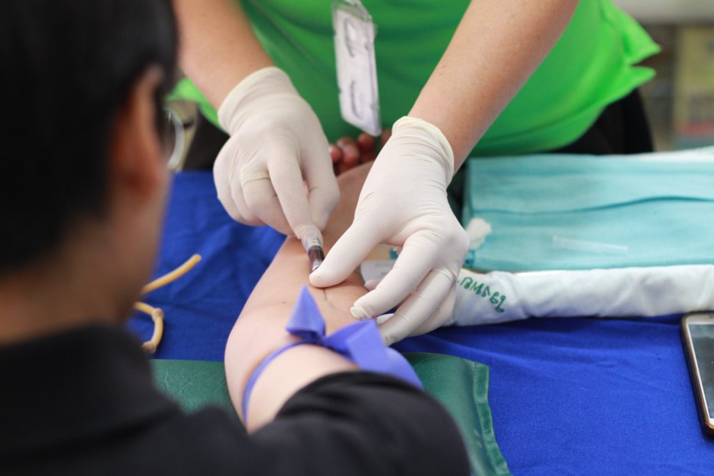 donar sangre
