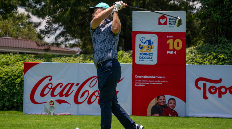 Golfistas hacen «hole in one» en favor de la Fundación Infantil Ronald McDonald