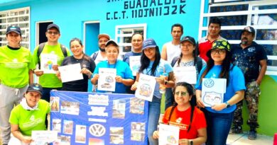Programa de voluntariado Volkswagen reconstruye jardín de niños en Silao