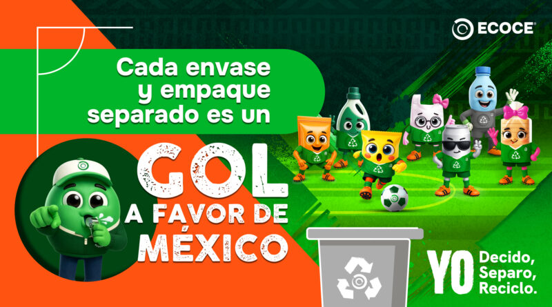 Ecoce golea a la contaminación con alfabetización sobre reciclaje de envases