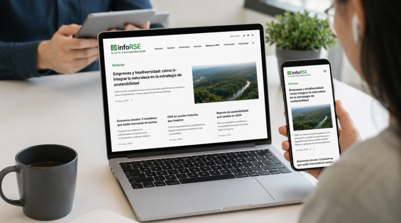 Medios digitales especializados en noticias de responsabilidad social, sustentabilidad y ASG en México