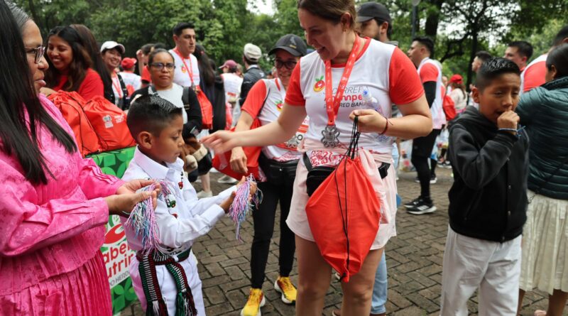Saber Nutrir promueve la solaridad en carrera Ammper por la seguridad alimentaria