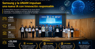 Samsung y la UNAM reconocen a jóvenes que imaginan una IA responsable con impacto social positivo