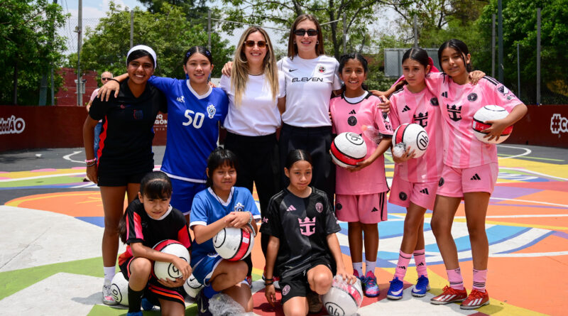 Fundación Eleven, sólo el 40% de la población mexicana tiene acceso a espacios públicos adecuados, rehabilitar canchas y fomentar el futbol comunitario Alexia Putellas