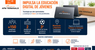 APM Terminals apuesta por la educación digital en Michoacán y Guerrero