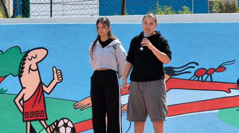 Little Caesars entrega deportivo renovado a niños y niñas de Azcapotzalco