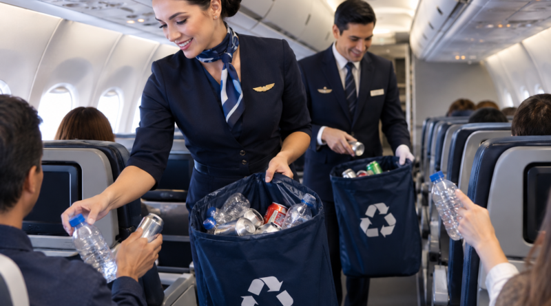 Volaris y GAP reciclan los residuos de vuelos